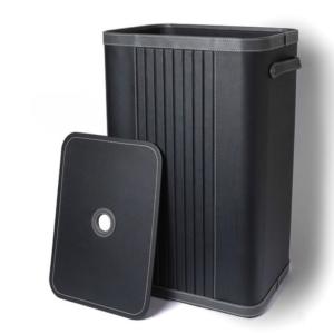 Floating Design - Black Laundry Basket