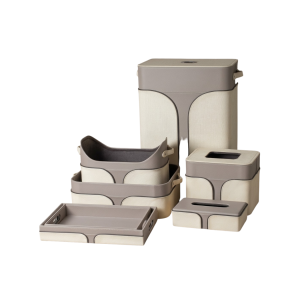 Collar Design - Laundry Basket Set
