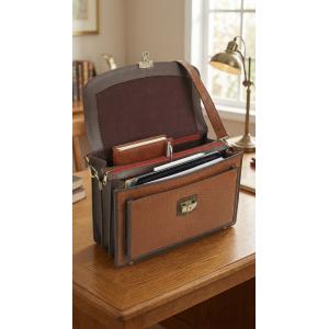 Premium Leather Briefcase Bag for Men