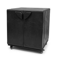 3 FT Bar On Wheels – Croco Design (Black)