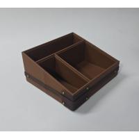 Suitcase design- Leather Table Organizer 