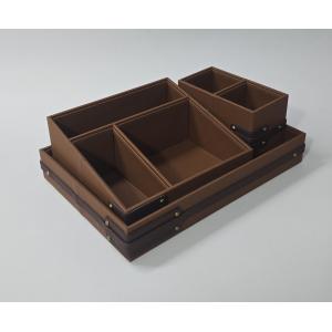 Premium Leather :Suitcase Design - Office Set 