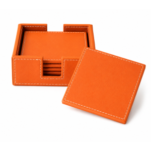 Plane Orange Coaster 