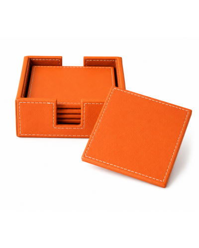 Plane Orange Coaster 