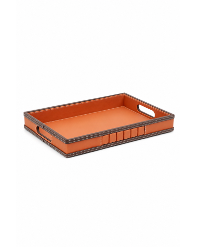 Floating  Design Leather Tray