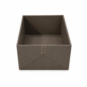 Luxury Leather Storage Box Organizer |