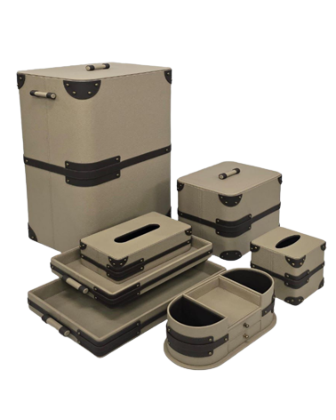 Suitcase Design -  - Laundry Basket Set