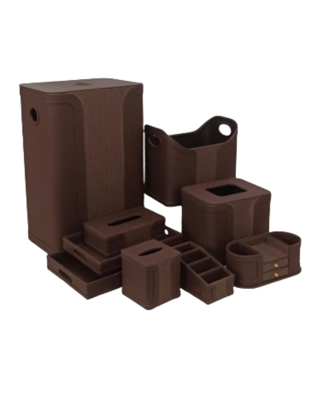 Flap Design	- Laundry Basket Set	