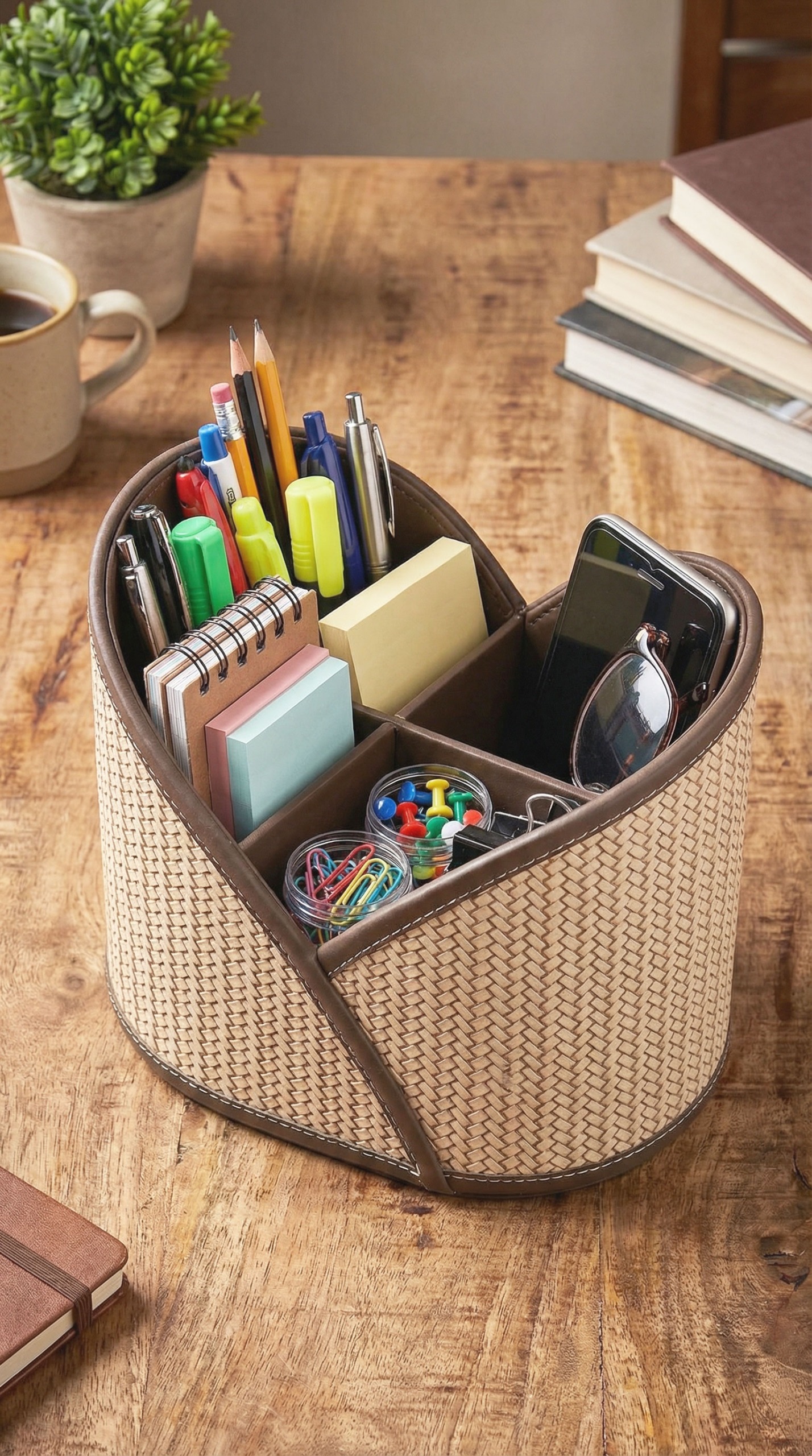 Multi-Compartment Table Organizer