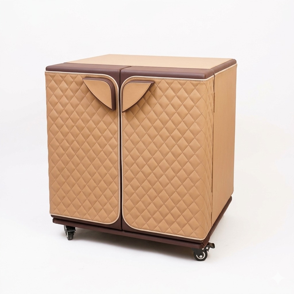 3 FT Bar on Wheels – Quilted Design